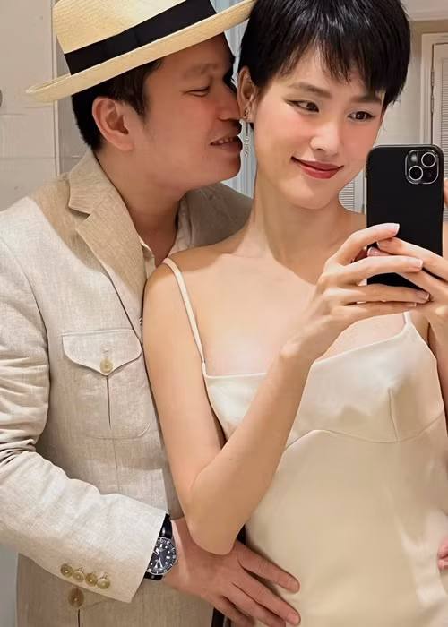 Ngoài Châu Bùi, Tuyết Lan cũng khoe ảnh bên nửa kia mùa Valentine năm nay. Ảnh: FBNV