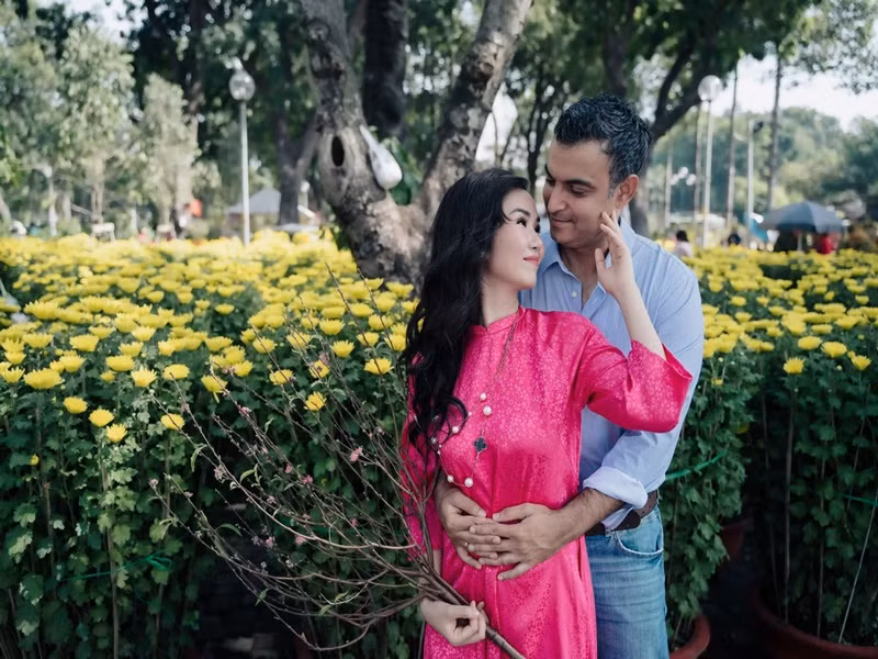 Cặp đôi kết hôn cách đây 4 năm.
