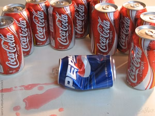 Đây là cách Coca cola đáp trả Pepsi.