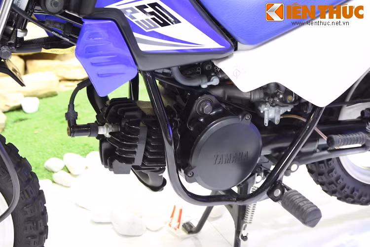 Động cơ 2 kỳ 50 cc của PW50 cũng có kết cấu rất đơn giản với chỉ duy nhất một cấp số, hoàn toàn không đòi hỏi việc chuyển số hay bóp côn, giúp những "nhóc tì" có thể dễ dàng làm quen với chiếc xe hơn.