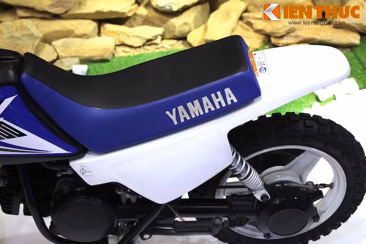 Với chiều cao yên chỉ 485 mm, ngay cả những đứa trẻ khoảng 4-5 tuổi cũng có thể dễ dàng điều khiển PW50. Toàn bộ dàn vỏ của xe đều được làm bằng nhựa dẻo chống gãy khi xe đổ.