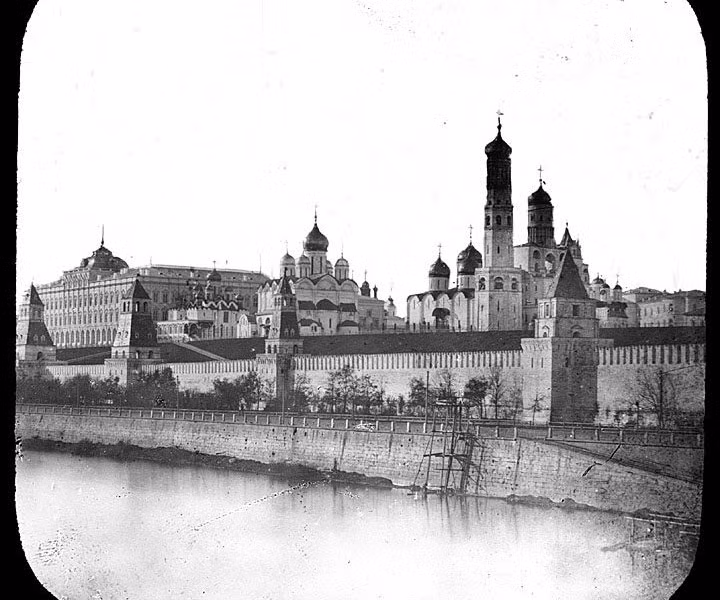 Bức ảnh chụp thủ đô Moscow của nước Nga năm 1857.