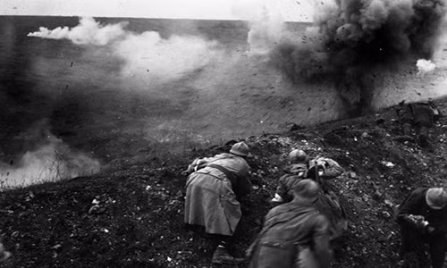 Các binh sĩ Pháp trong trận đánh Verdun.