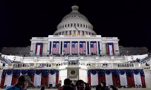 Điện Capitol ở thủ đô Washington là nơi diễn ra lễ nhậm chức của ông Donald Trump. Ảnh: Washington Post.