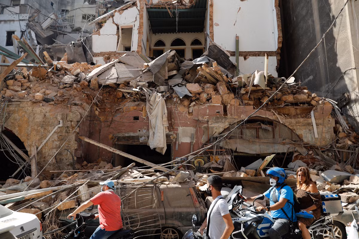 Vu no tham hoa o Li Bang: Am anh Beirut nhu 