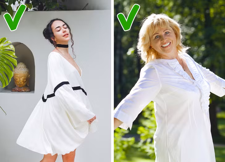 Ưu tiên hàng đầu cho trang phục thoải mái: Hãy ưu tiên cho những trang phục khiến bạn cảm thấy thoải mái. 