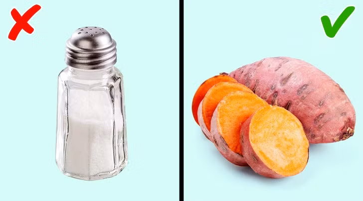 Cố gắng tránh natri bởi nó khiến cơ thể giữ nước, làm bắp chân sưng phù. Chúng ta cần tránh ăn mặn và thức ăn chế biến như khoai tây chiên, thực phẩm đóng hộp, nước giải khát... để cắt giảm lượng natri.