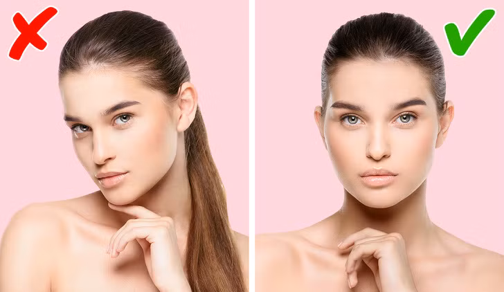 Không chạm tay lên mặt: Chạm tay lên mặt là một thói quen xấu hại da. Ngoài ra, bạn cũng không nên chống cằm, tì tay lên da bởi điều này có thể hình thành nếp nhăn.