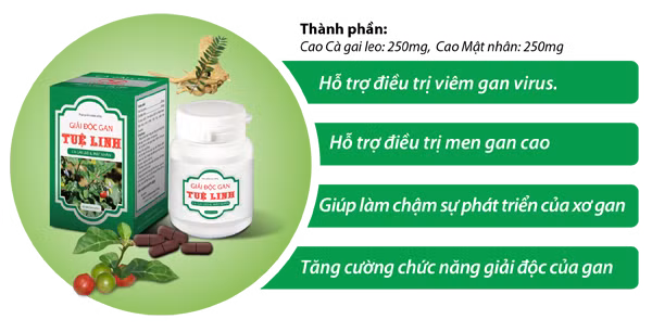 Giải độc gan Tuệ Linh đang được quảng cáo trên website http://giaidocgan.vn.
