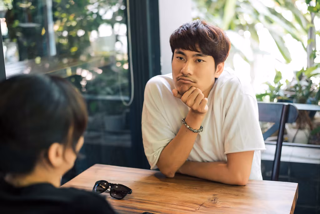 Nam diễn viên kể về nỗi ám ảnh khi suýt bị chết đuối lúc nhỏ. Ảnh: Bá Ngọc.