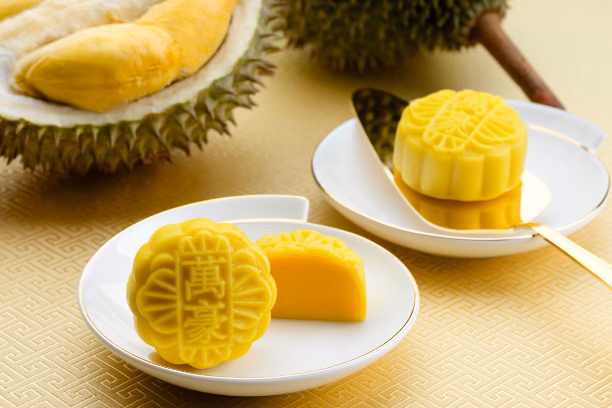 Bánh dẻo lạnh vị sầu riêng nổi tiếng của Singapore.