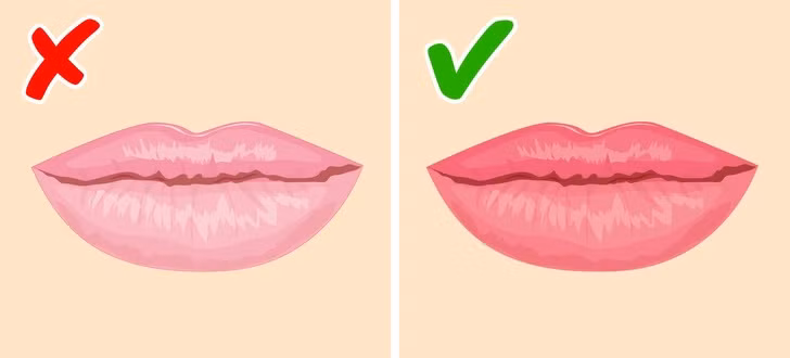 Màu môi cảnh báo tình trạng sức khỏe của gan. Nếu môi bạn nhợt nhạt hoặc có màu thâm đen, điều này có thể cho thấy gan đang có vấn đề. Lúc này, bạn cần đi khám nhanh.
