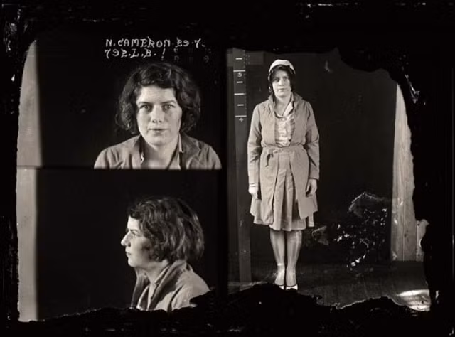  Nellie Cameron, 29/7/1930 (21 tuổi), một trong những gái mại dâm nổi tiếng nhất của Sydney. Ảnh: Vintag.