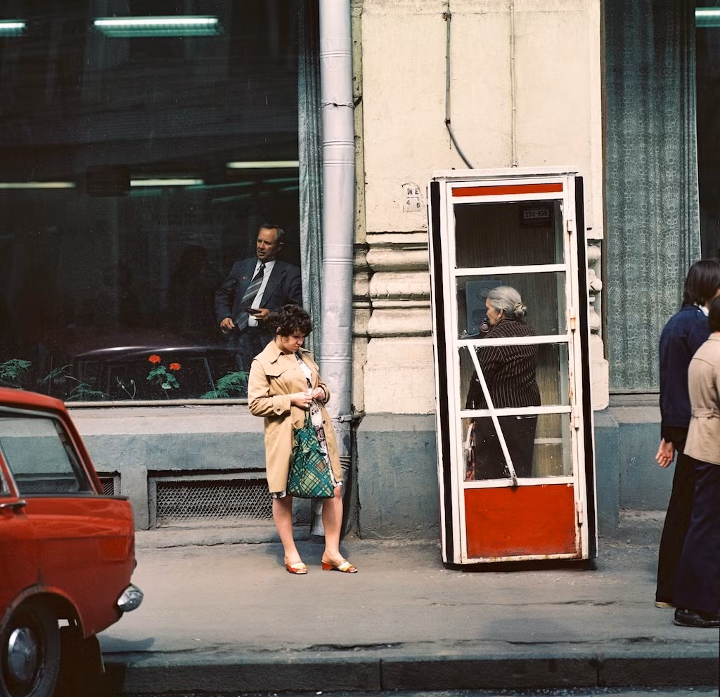 Khung cảnh đời thường trên đường phố ở Liên Xô thập niên 1970. Ảnh: Thomasbillhardt.de.