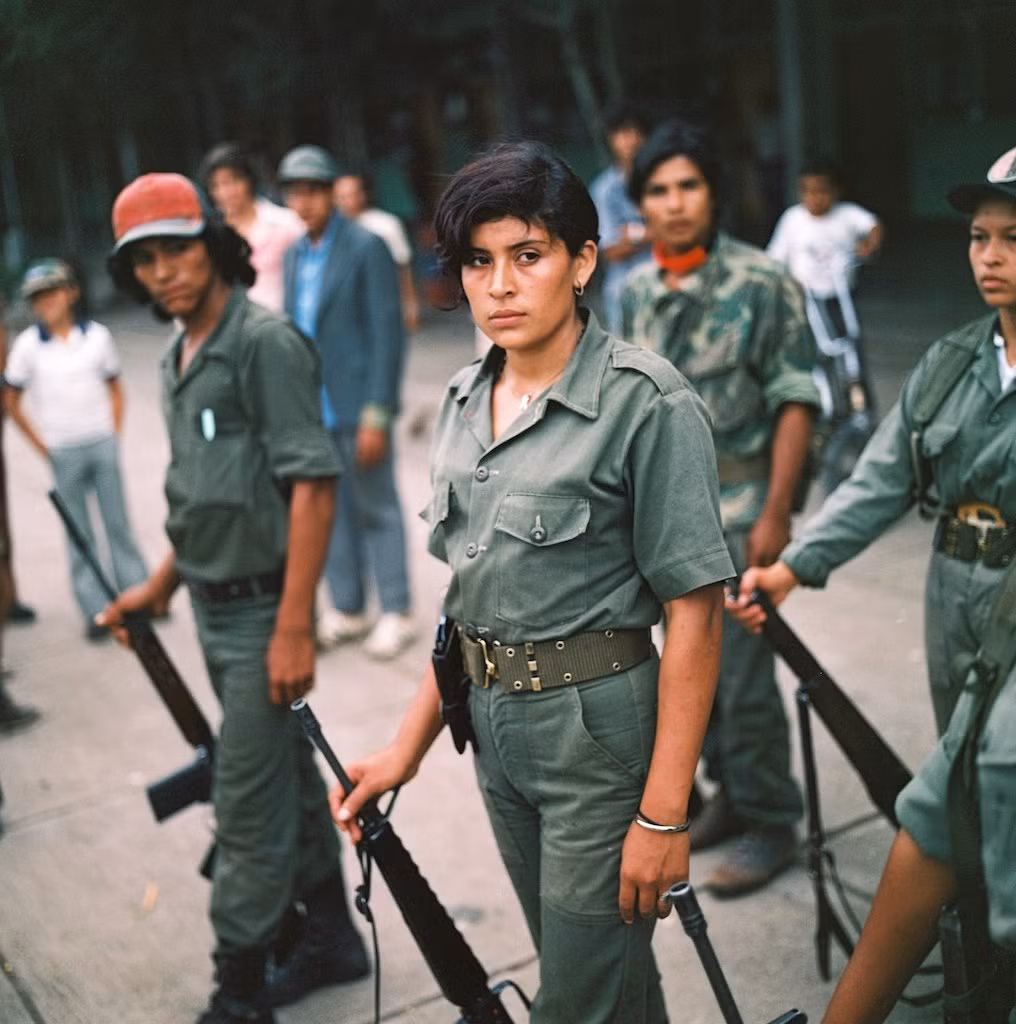 Các nữ quân nhân Nicaragua. Ảnh: Thomasbillhardt.de.