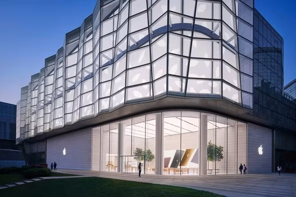 Apple Parc 66 Jinan: Lịch Hạ, Sơn Đông, Trung Quốc.