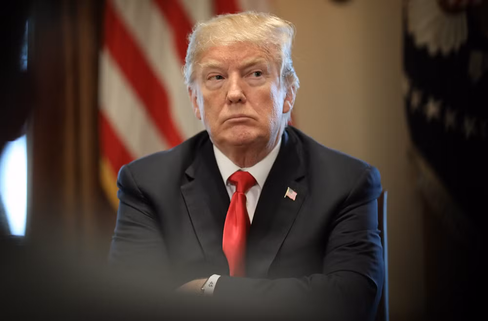 Tổng thống Trump bất ngờ tuyên bố Triều Tiên là một mối đe dọa bất thường với Mỹ. Ảnh: Time.