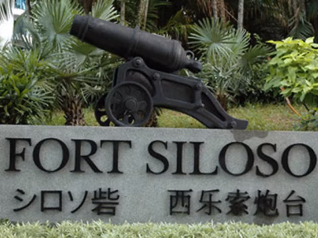 Di tích pháo đài Siloso trên Sentosa. Ảnh: Timeout