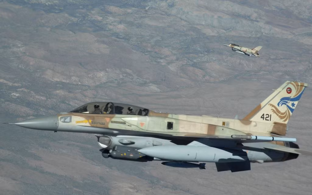 Chiến đấu cơ F-16 của không quân Israel. Ảnh: Times of Israel.