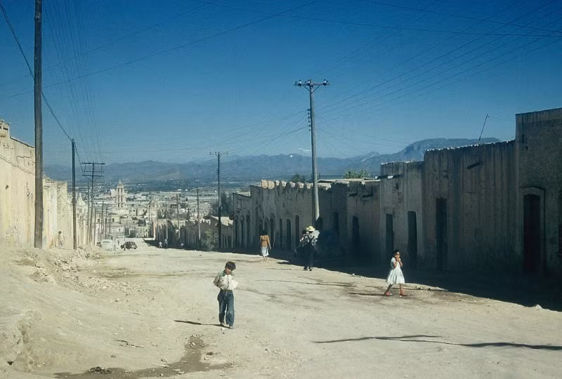 Khung cảnh vùng ngoại ô Saltillo. Ảnh: Walter Reed.