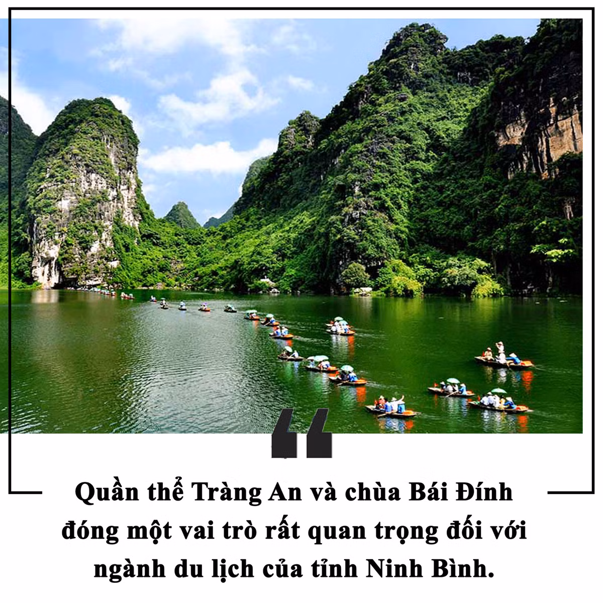 Chua Bai Dinh thieu tien hoat dong nen doanh nghiep phai Dai Tho