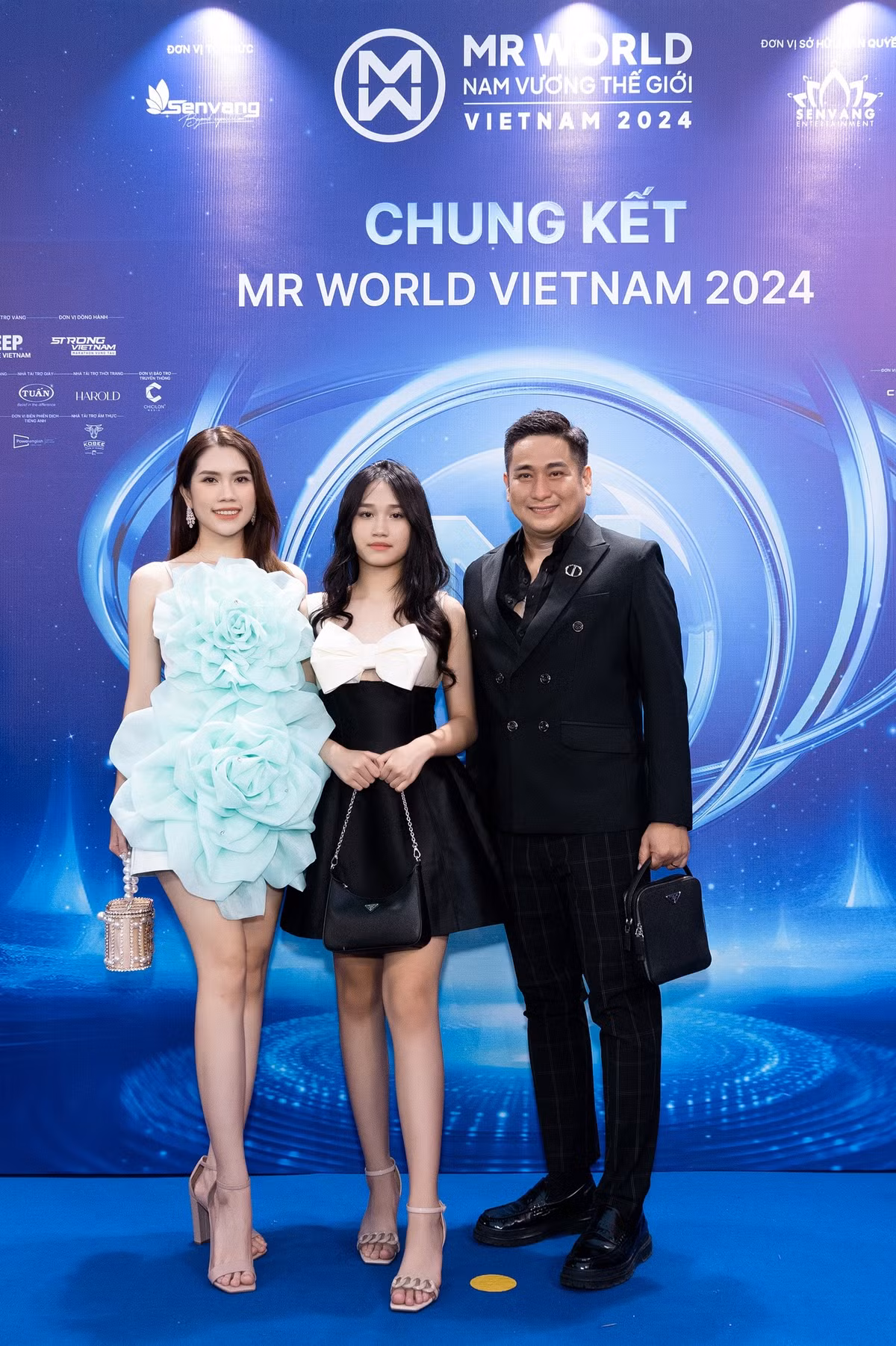 Gia đình diễn viên Minh Tiệp cũng góp mặt trong chương trình.