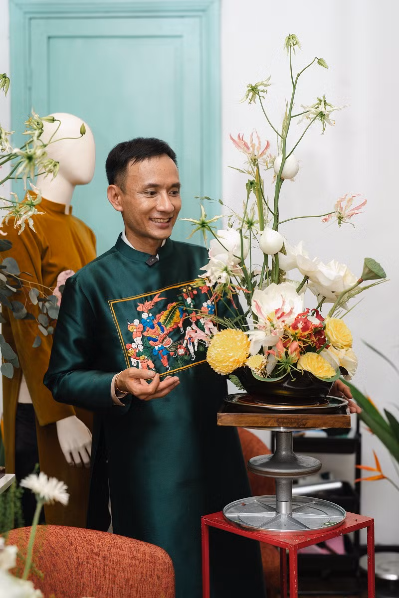 Nghe nhan hoa Hoang Khanh goi y trap le an hoi dep doc 2024-Hinh-2