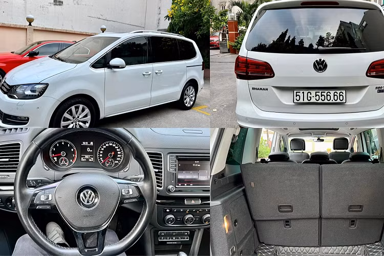  Volkswagen Sharan tại Việt Nam được ra mắt vào năm 2016. Xe có giá bán 1,9 tỷ đồng, cao hơn hẳn mẫu xe hàng hot thời điểm đó Kia Sedona (1,180-1,3 tỷ đồng). Ngoài Volkswagen Sharan, thị trường xe MPV tầm giá trên dưới 2 tỷ đồng còn có Honda Odyssey và mẫu xe của thương hiệu ngôi sao ba cánh Mercedes-Benz V-Class (hơn 2,5 tỷ đồng). 
