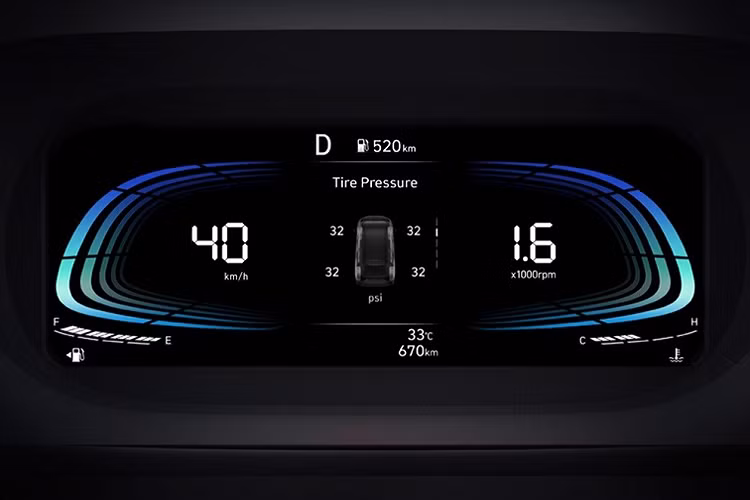 Động cơ kết hợp với hộp số sàn 6 cấp hoặc hộp số biến thiên vô cấp IVT và hệ dẫn động cầu trước. Tại thị trường Indonesia, mẫu MPV này được chia thành 4 phiên bản, bao gồm Active, Trend, Style và Prime. Trong đó, bản Active được trang bị đèn pha Halogen, vành 15 inch, màn hình LCD 3,5 inch trong bảng đồng hồ, màn hình trung tâm 8 inch, 4 loa, ghế bọc nỉ và 2 túi khí. Bản Trend có thêm hệ thống điều khiển xe từ xa Bluelink, cảm biến đỗ xe và vành 16 inch.