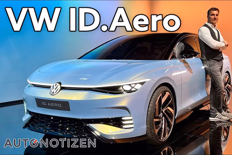 Ngoài ra, Volkswagen ID. Aero còn được trang bị cụm pin 77 kWh, cho phép xe chạy 620 km sau khi sạc đầy pin, theo tiêu chuẩn WLTP. Như vậy, mẫu xe này có phạm vi di chuyển dài hơn những người anh em cùng thương hiệu.