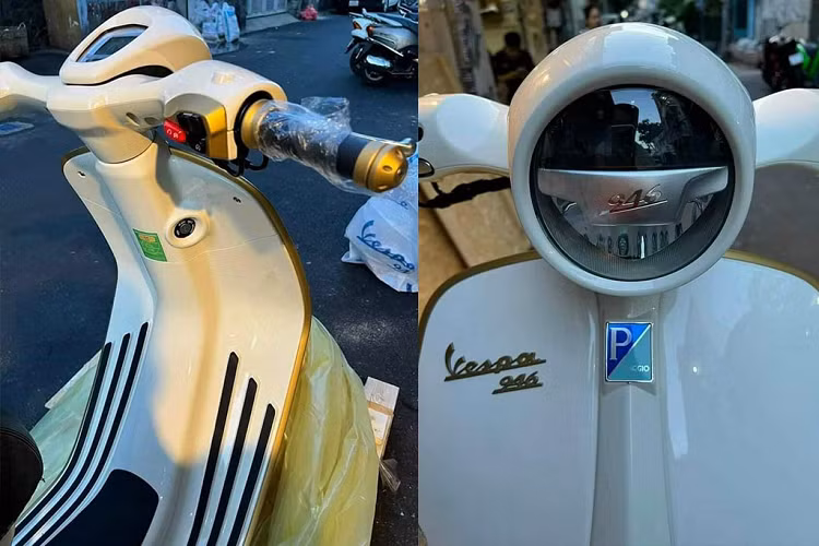 Về nước hồi đầu tháng 3/2022, Vespa 946 Christian Dior tại Việt Nam có giá niêm yết chính hãng 700 triệu đồng, số lượng giới hạn 33 chiếc và đều đã có chủ. Vì là hàng “hot” và hiếm nên mẫu xe tay ga này liên tục bị các “thương lái” đẩy giá “lên trời”.