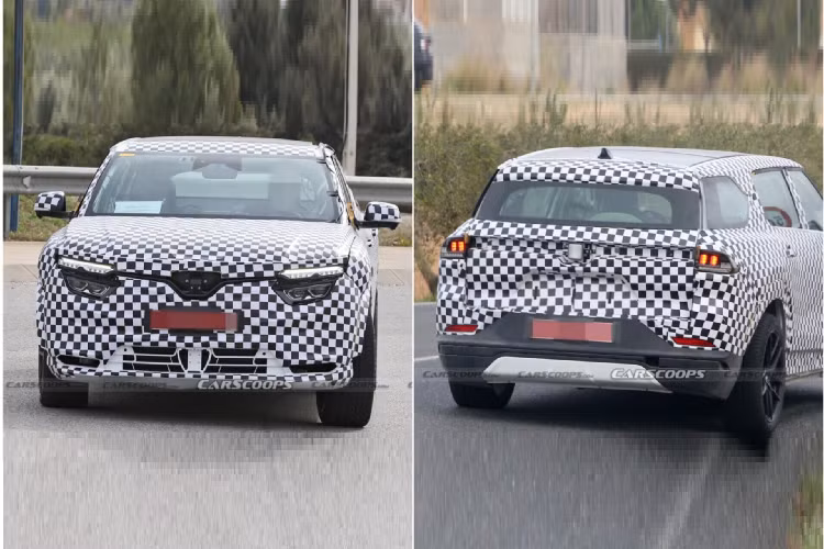Sau xe, đèn hậu hiện tại của VF9 đã được loại bỏ hoàn toàn và thay thế bằng một cặp đèn nhỏ. Cản sau cũng được điều chỉnh với các chi tiết tương tự từ dòng VF8. Điều này có thể gây khó hiểu khi VinFast lại chọn đem thiết kế của VF8 đẩy lên dòng cao hơn là VF9. Tuy nhiên, các tay săn ảnh cho rằng hãng xe Việt chỉ đơn giản là thử nghiệm khung gầm chứ không phải thực hiện nâng cấp ngoại hình cho xe.