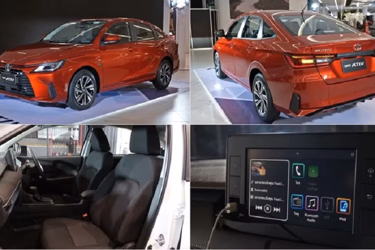 So với các phiên bản còn lại, Toyota Vios 2023 bản tiêu chuẩn có tên 1.2 Sport không khác biệt về mặt thiết kế cũng như kích thước tổng thể. Phiên bản này cũng sử dụng chung động cơ xăng 3NR-VE 1.2 lít cho công suất 92,6 mã lực và mô-men xoắn 110 Nm. Đi kèm là hộp số vô cấp Super CVT-i và 3 chế độ lái ECO/ NORMAL/ SPORT.