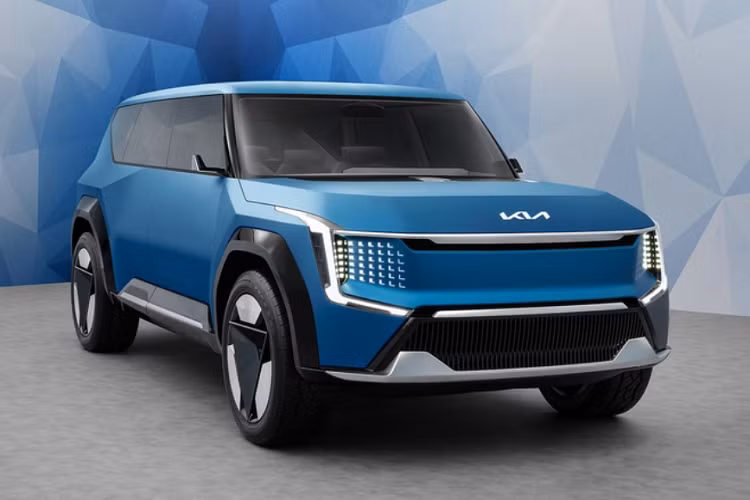 Theo báo cáo, Kia EV9 bản sản xuất sẽ có phạm vi hoạt động khoảng 482 km và giữ lại 80 đên 90% kiểu dáng của bản concept.