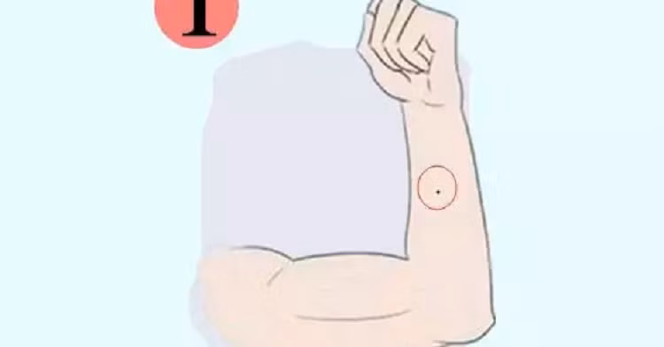 Có nốt ruồi may mắn này trên cơ thể, cả đời phú quý Co not ruoi may man nay tren co the, ca doi phu quy