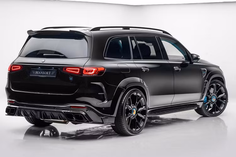 Tổng công suất cho gói nâng cấp của chiếc xe Mercedes-AMG GLS 63 độc đáo là 838 mã lực và mô-men 1100 Nm. Tuy nhiên, việc nâng cấp xe có thể theo mong muốn của khách hàng khi hãng độ có thể nâng cấp cho xe các chi tiết nội thất của xe như thảm lót sàn và thảm lót cốp xe có dây dán hoặc da cũng có thể tùy chỉnh và xe có tổng cộng kiểu dáng bánh xe khác nhau để bạn lựa chọn.