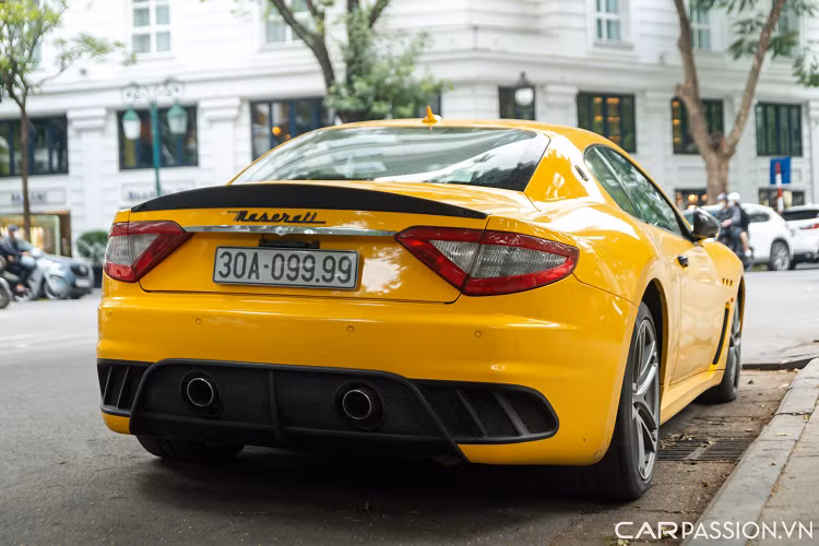 Chiếc Maserati GranTurismo MC Sportline biển tứ quý 9 hàng hiếm này là một trong số ít những chiếc GranTurismo đang có mặt tại Hà Nội.