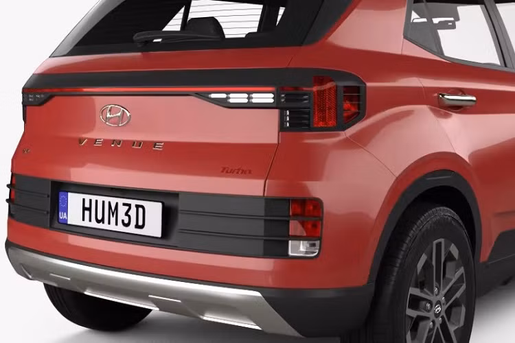Một bản thiết kế 3D của mẫu Hyundai Venue 2023 giá rẻ đã bị rò rỉ trước ngày trình làng, cho thấy cái nhìn chi tiết về ngoại hình của mẫu xe này.