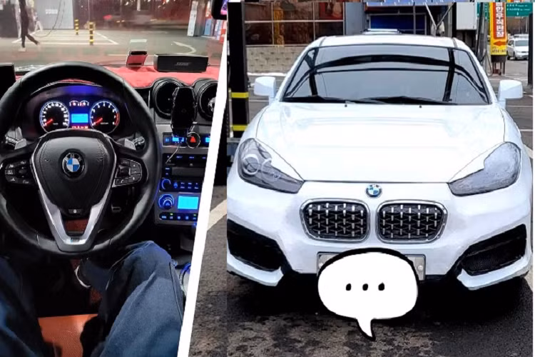 Những hình ảnh về bản độ Hyundai Tiburon giá rẻ này được một thành viên có nickname Dimdi đăng tải trên diễn đàn Bobaedream của Hàn Quốc.