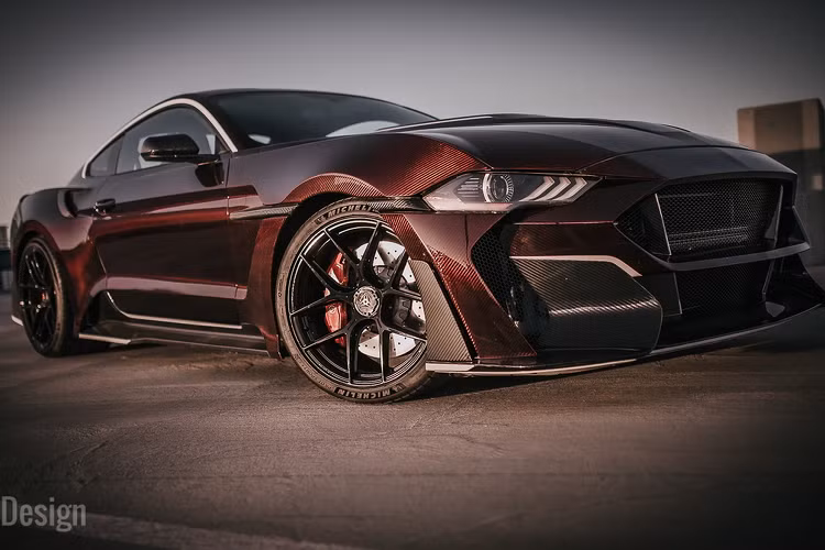  Ford Mustang 2022 mới có vẻ như vãn chư làm hài lòng đa số các khách hàng, chính vì vậy mà thương hiệu Asira Designs đến từ Bang Arizona, Mỹ đã cho ra mắt gói nâng cấp thay thế toàn bộ ngoại thất của chiếc xe thể thao này thành các chi tiết được làm bằng carbon