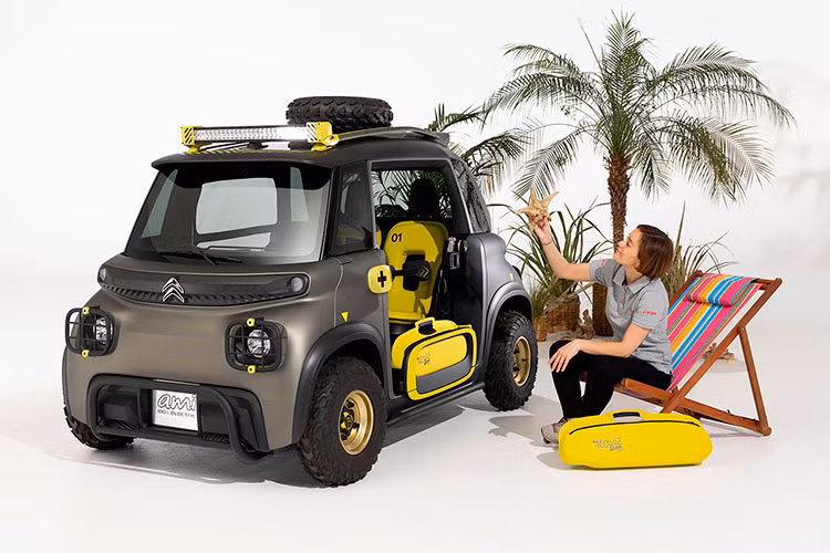 Vào hồi tháng 6 năm nay, thương hiệu ôtô Pháp Citroen đã chính thức mở bán mẫu xe ôtô điện nhỏ xinh Citroen Ami Buggy 2023 mới ở thị trường nội địa.