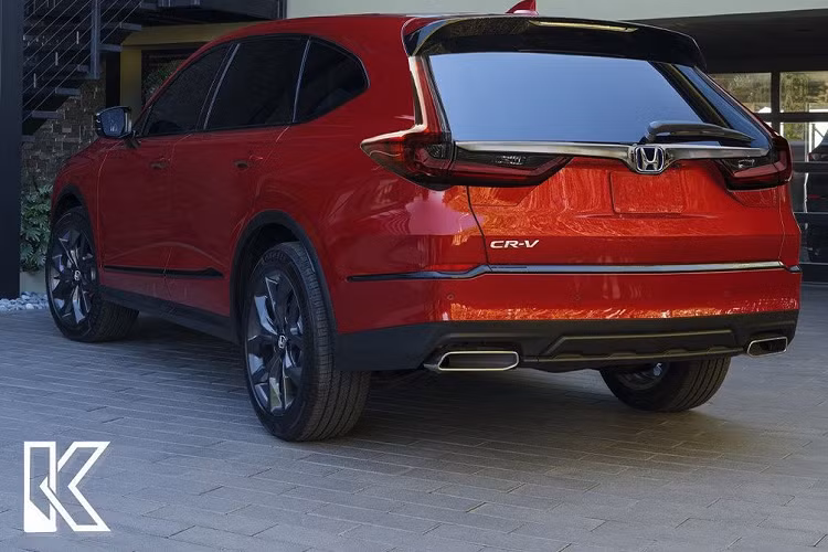 Qua hình ảnh nguyên mẫu được nguỵ trang có thể thấy, Honda CR-V thế hệ thứ sáu sẽ được cải thiện về kích thước, cụ thể là về chiều dài và chiều dài cơ sở.