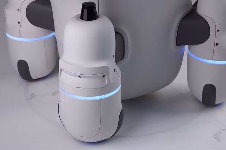 Robot này kết hợp hệ thống lái thông minh, phanh, truyền động điện tại các bánh và phần cứng treo. Nó cũng dùng cảm biến LiDAR và camera để điều hướng di chuyển và tránh các vật cản.