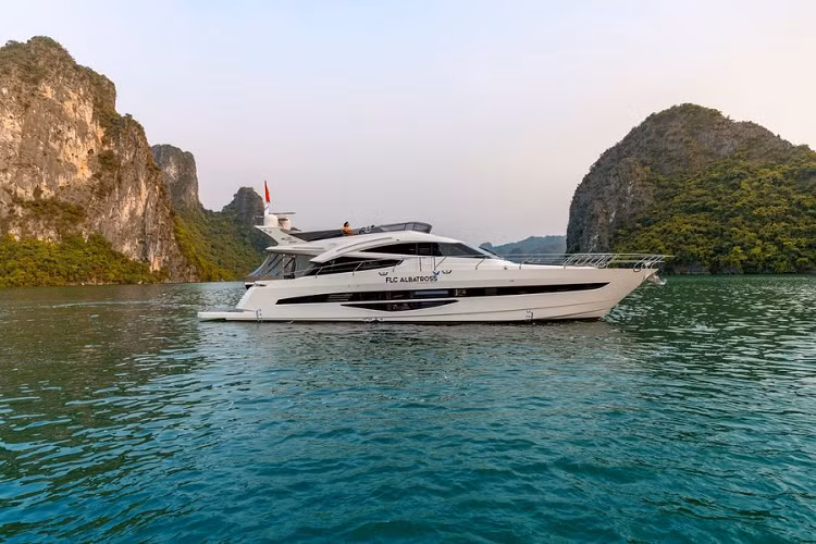 Du thuyền FLC Albatross tiền tỷ thuộc dòng Galeon 660 Fly của do Galeon - một trong những hãng du thuyền hàng đầu châu Âu sản xuất. Với nhiều cải tiến và nâng cấp mới mẻ, mức giá du thuyền FLC Albatross lên tới 3 triệu USD, tương đương khoảng hơn 73 tỷ đồng.
