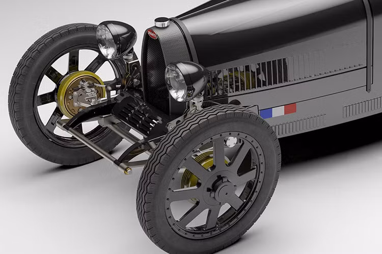 Giá xe Bugatti Baby II Carbon Edition ở mức 80.000 Euro (gần 2 tỷ đồng), tuy nhiên nếu so với số tiền 5 triệu USD của Mistral, thì số tiền này vẫn rẻ so đáng kể.