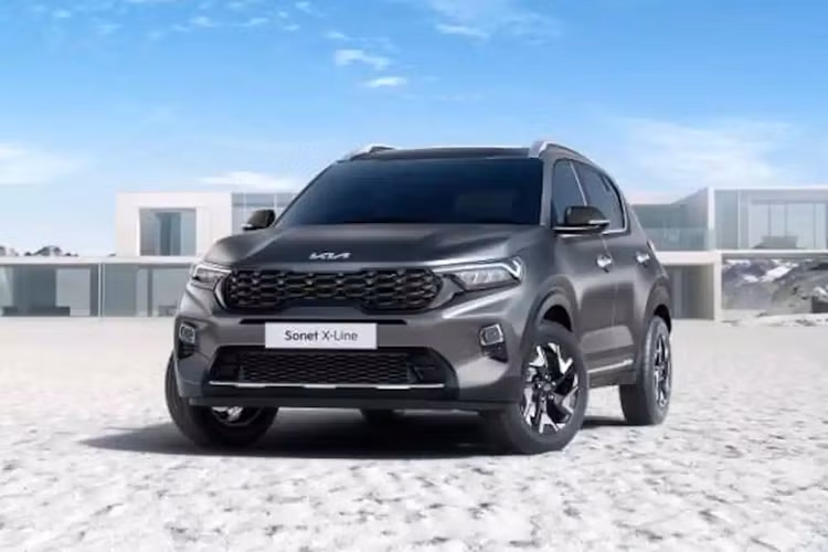 Chi tiet Kia Sonet X-Line 2023 tu 393 trieu dong, sap ve Viet Nam?