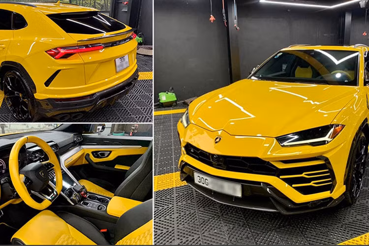 Trong số hàng chục chiếc xe Lamborghini Urus tại Việt Nam, chỉ có vài chiếc được chủ nhân chọn option carbon từ trong xe ra ngoài. Và 1 trong số đó phải kể đến siêu SUV Lamborghini Urus của Đỗ Quang Vinh, cậu cả nhà bầu Hiển. Đỗ Quang Vinh có niềm đam mê rất lớn với các dòng xe đắt tiền và Lamborghini Urus là một trong số đó.