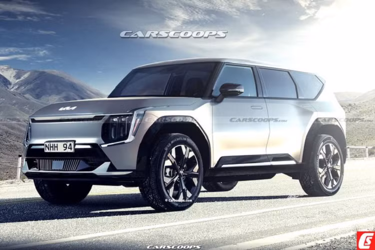 Thông tin rò rỉ từ nhà máy Sohari (nơi sản xuất xe điện Hyundai và Kia tại Hàn Quốc) cho biết Kia EV9 hoàn toàn mới sẽ ra mắt công chúng vào tháng 9 năm nay và bàn giao xe bắt đầu từ tháng 4 năm 2023. Khi bán ra thị trường, EV9 sẽ cạnh tranh với các đối thủ như Ioniq 7, Volkswagen ID.6 và Vinfast VF9.
