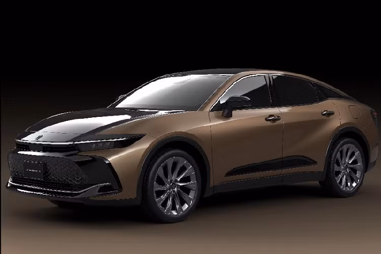 Theo hãng Toyota, Crown thế hệ cũ "không thể đáp ứng đầy đủ nhu cầu đa dạng của khách hàng". Đó là lý do vì sao thế hệ mới của mẫu xe này có đến 4 kiểu dáng thân xe thay vì 1 như trước. Theo miêu tả của hãng, Toyota Crown 2023 Crossover kết hợp giữa kiểu dáng sedan và SUV. Nói cách khác, phiên bản Crossover của mẫu xe này đã xóa nhòa ranh giới giữa 2 phân khúc SUV và sedan.