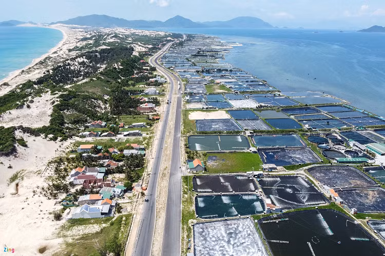 Tỉnh lộ 651, con đường độc đạo nối quốc lộ 1 với Đầm Môn dài khoảng 25 km, ôm trọn khu vực bắc Vân Phong. Với cấu tạo là dải nước hẹp sâu kín gió, khu vực này được xem là kênh tàu tự nhiên thuận lợi, có hệ sinh thái đa dạng như rừng nhiệt đới, rừng ngập mặn cùng các loài động thực vật biển nông ven bờ.